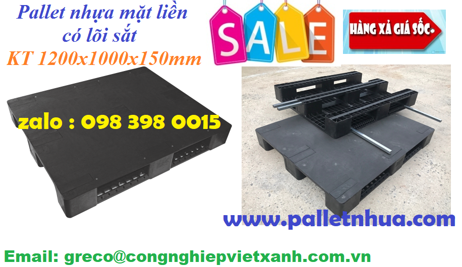 Rửa pallet nhựa