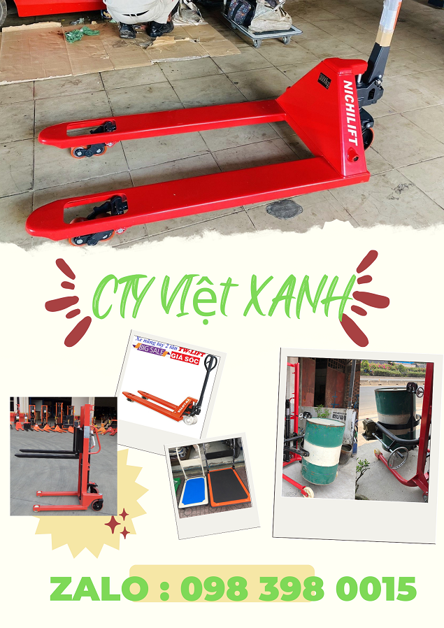 Thiết kế xe nâng tay