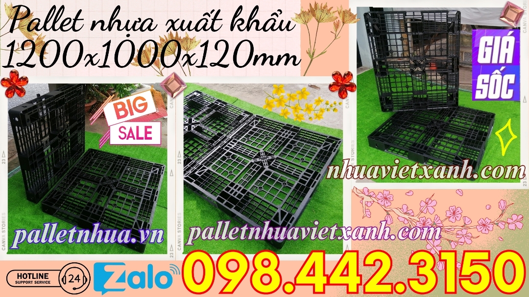 Pallet nhựa xuất khẩu
