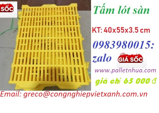 Palett nhựa 40x55